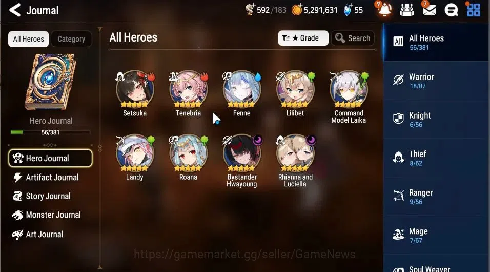 Epic Seven Accounts GLOBAL|UnVerif|2 ML|Rhiana&Luciel,Bhwayoung)+Setsu image 5