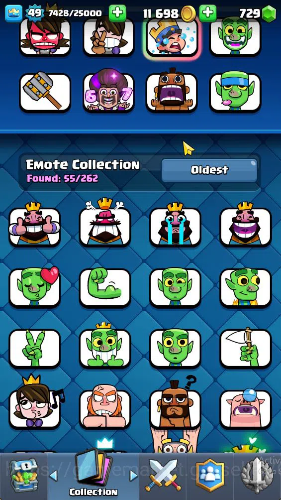 Clash Royale Accounts Midgame Lv 49|Trophy 10151|KTL 14|Limited Skin|Card 121| 2 Hero 13 EVO 8 Champ 21 Legendary 33 Epic 30 8