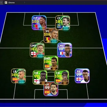 eFootball Accounts Legends & Iconic Players Mobile |PW 3129|Bigtime Hazard|Epic  New C.Ronaldo,Jordi