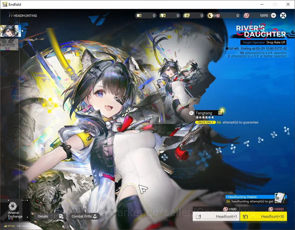 Arknights: Endfield Accounts ASIA|Lv 22|Starter|SSR 4(1Limit) +6(*6WP)| (Yvonne) ArdeliaP1+sign,Last Rite,Pogranichnik |Oro 12