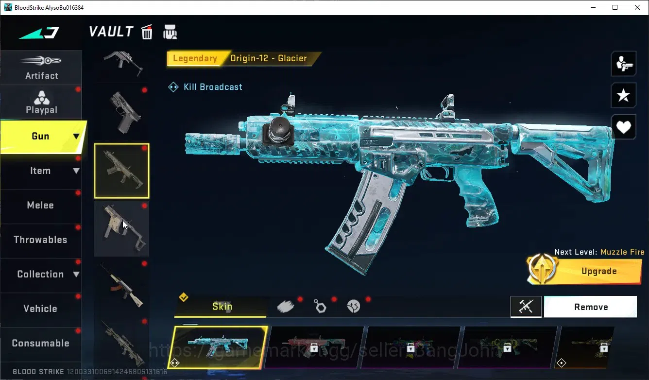 Blood Strike Accounts ASIA|COLLAB,AK47,M700|LIMITED MELE,BUTFLY KNIF|EUL image 12