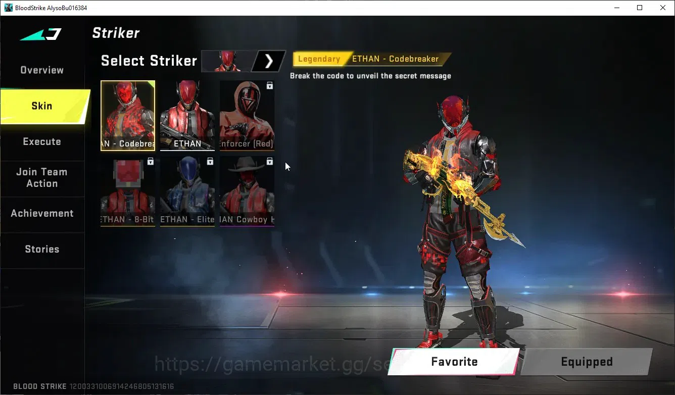 Blood Strike Accounts ASIA|COLLAB,AK47,M700|LIMITED MELE,BUTFLY KNIF|EUL image 16