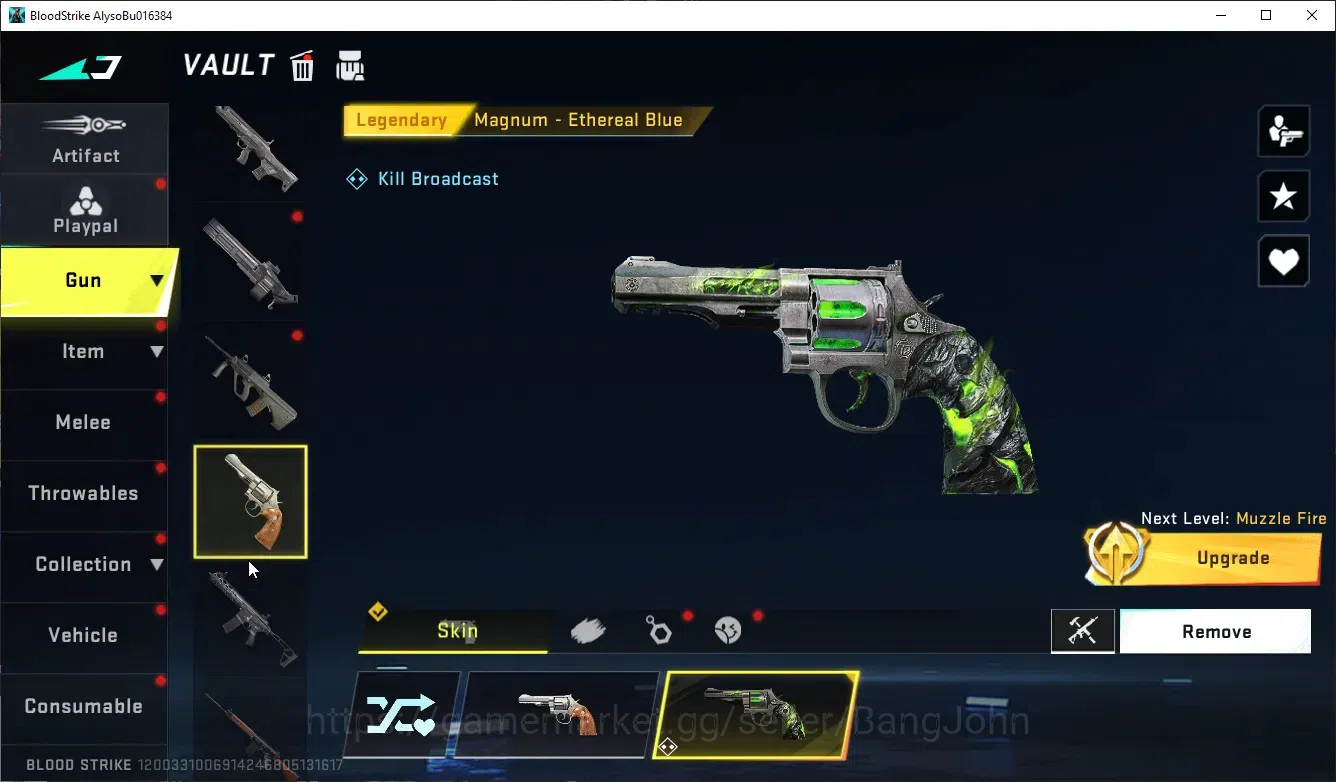 Blood Strike Accounts ASIA|COLLAB,AK47,M700|LIMITED MELE,BUTFLY KNIF|EUL image 6