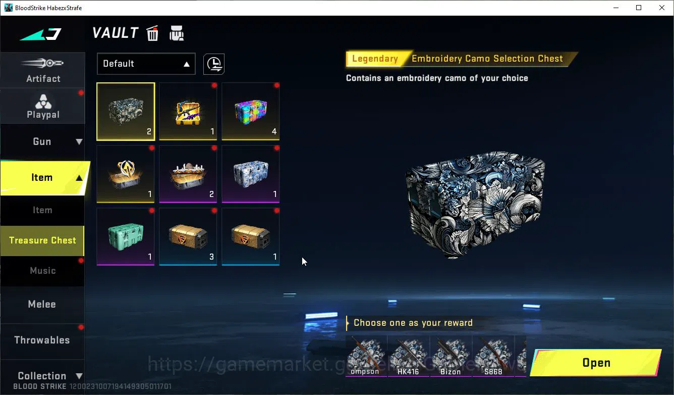 Blood Strike Accounts ASIA|ETERNAL Lv4 M4A1-Blight+DualBlades-Perdition, image 5