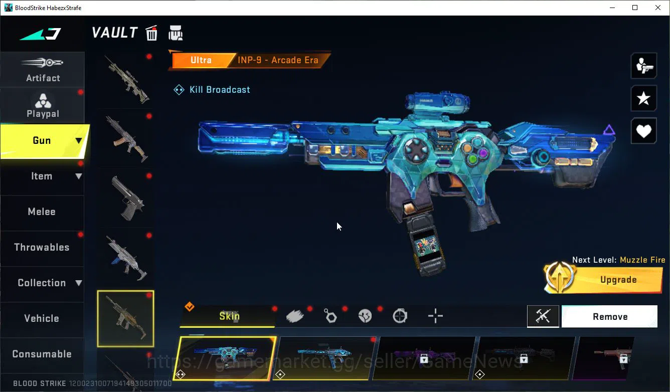 Blood Strike Accounts ASIA|ETERNAL Lv4 M4A1-Blight+DualBlades-Perdition, image 8