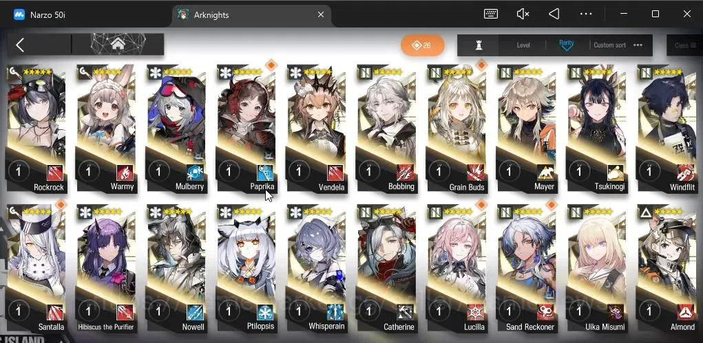 Arknights Accounts Lv 67|172 OP+14 Skin|20K Orundum 134 Originium|9 L image 12