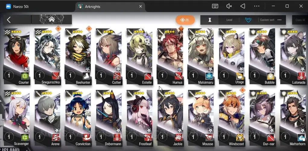 Arknights Accounts Lv 67|172 OP+14 Skin|20K Orundum 134 Originium|9 L image 14