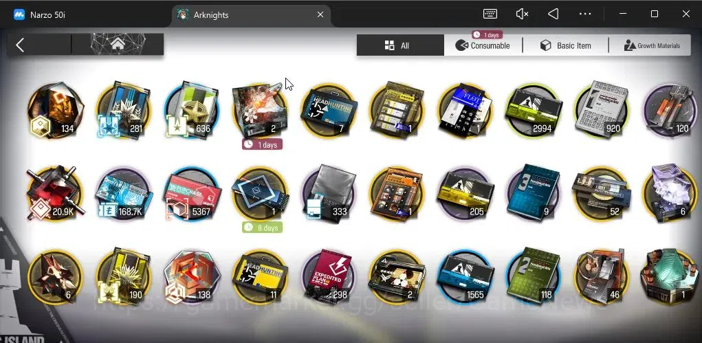 Arknights Accounts Lv 67|172 OP+14 Skin|20K Orundum 134 Originium|9 L image 18