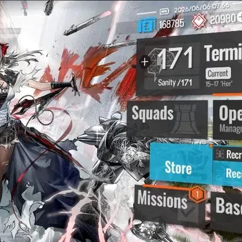 Arknights High-End Lv 67|172 OP+14 Skin|20K Orundum 134 Originium|9 L image 1
