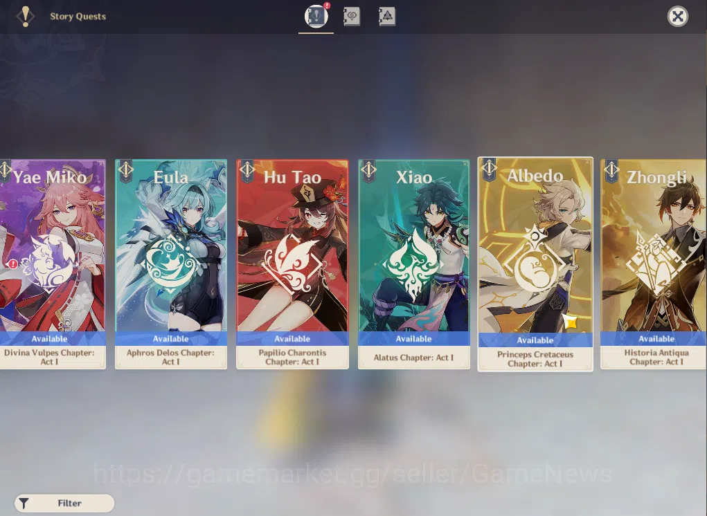 Genshin Impact Accounts ASIA|AR 55|4 Limited+4(*5Wep)|Kinich,Arlecchino,Va image 14