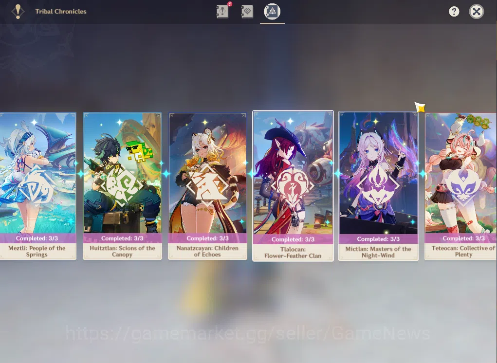Genshin Impact Accounts ASIA|AR 55|4 Limited+4(*5Wep)|Kinich,Arlecchino,Va image 16