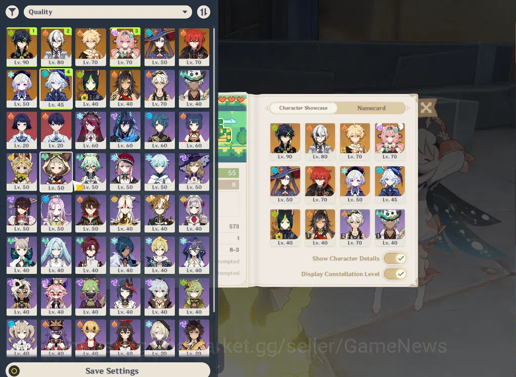Genshin Impact Accounts ASIA|AR 55|4 Limited+4(*5Wep)|Kinich,Arlecchino,Va image 2