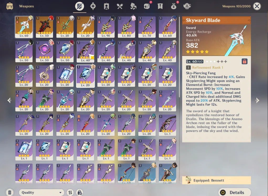 Genshin Impact Accounts ASIA|AR 55|4 Limited+4(*5Wep)|Kinich,Arlecchino,Va image 4