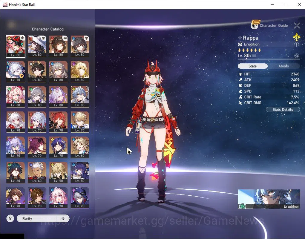 Honkai Star Rail Accounts Asia|TL 65|15 Limited|[Castorice]+Sign,Yao Guang,T image 12