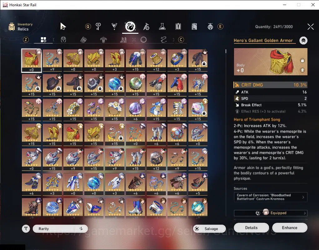 Honkai Star Rail Accounts Asia|TL 65|15 Limited|[Castorice]+Sign,Yao Guang,T image 7