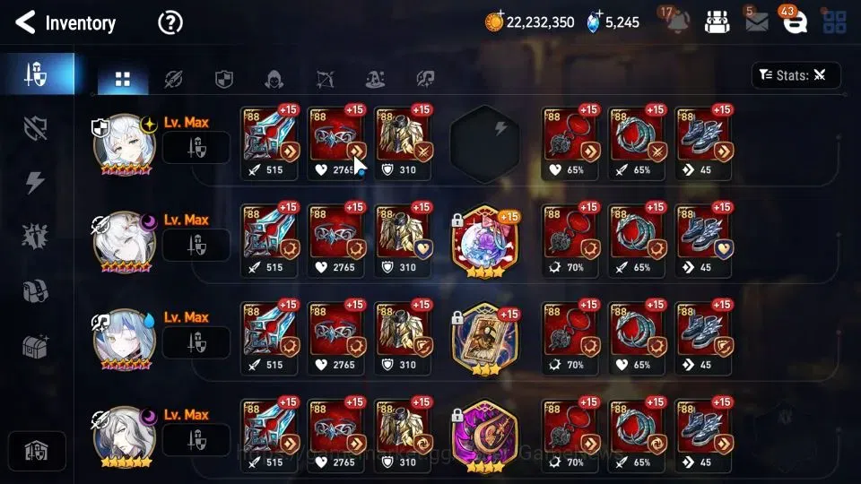 Epic Seven Accounts GLOBAL Unverif|6 ML(Salome,Bellian,BW Iseria,Har S image 14
