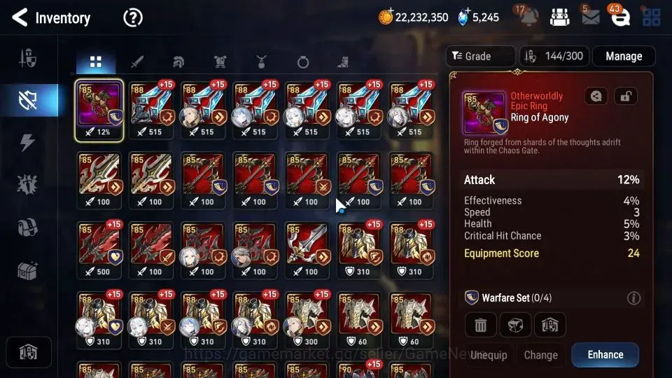 Epic Seven Accounts GLOBAL Unverif|6 ML(Salome,Bellian,BW Iseria,Har S image 15