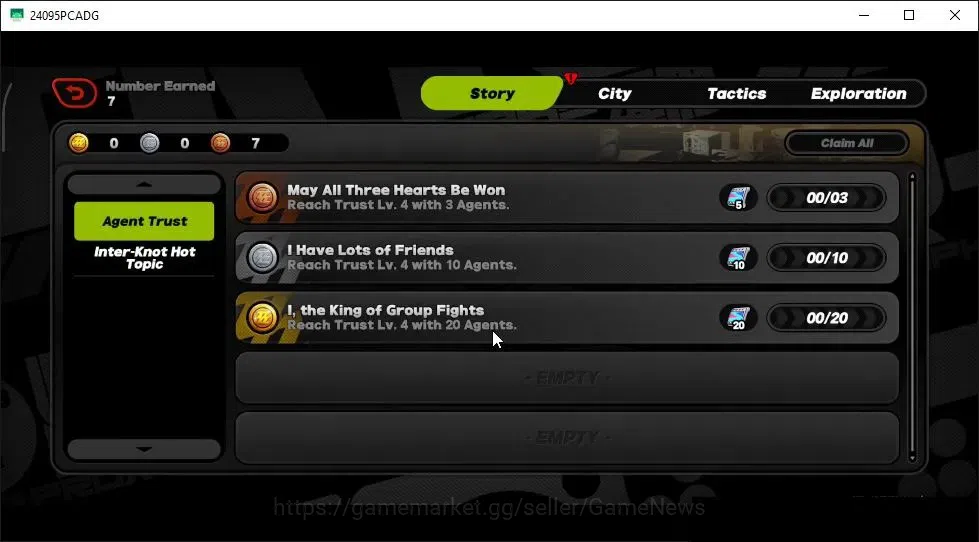 Zenless Zone Zero Accounts ASIA|IK 07|Starter S1 Prologue|1 Limited [Starligh image 13