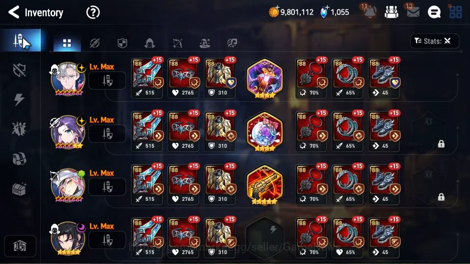 Epic Seven Accounts GLOBAL Unverif|New Era|3 ML(TE Kayron,LH Cermia,NC image 11