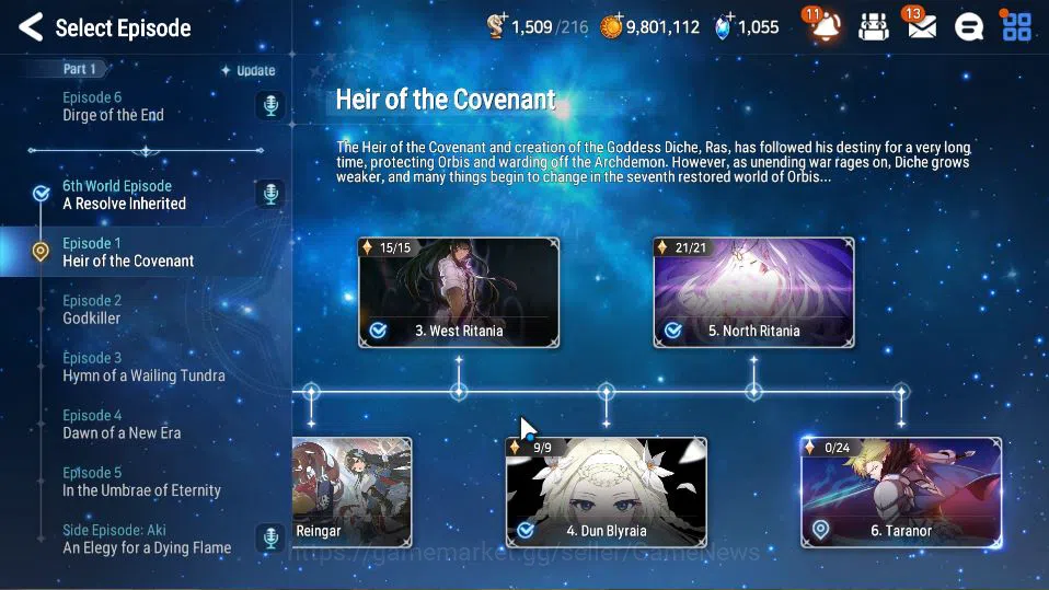 Epic Seven Accounts GLOBAL Unverif|New Era|3 ML(TE Kayron,LH Cermia,NC image 6