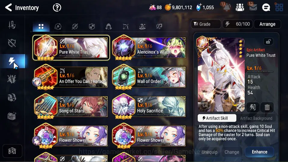Epic Seven Accounts GLOBAL Unverif|New Era|3 ML(TE Kayron,LH Cermia,NC image 9