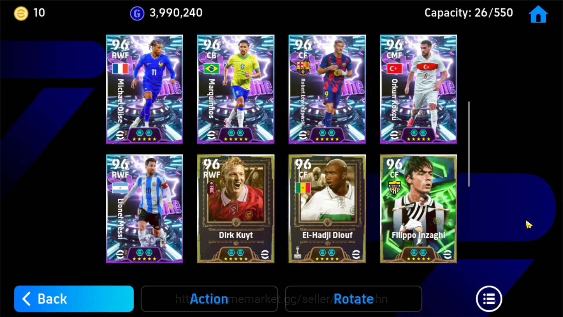 eFootball Accounts ANDROID|PW 3180|Totti,Pep Guardiola Epic New,Olise image 3