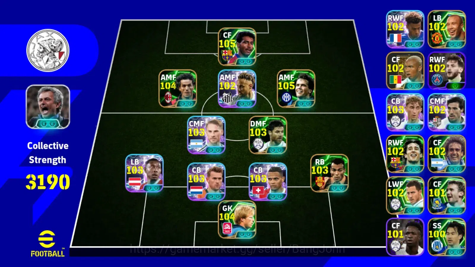 eFootball Accounts Android|PW 3190|Lothar Matthaus Epic,Romario Epic, image 6