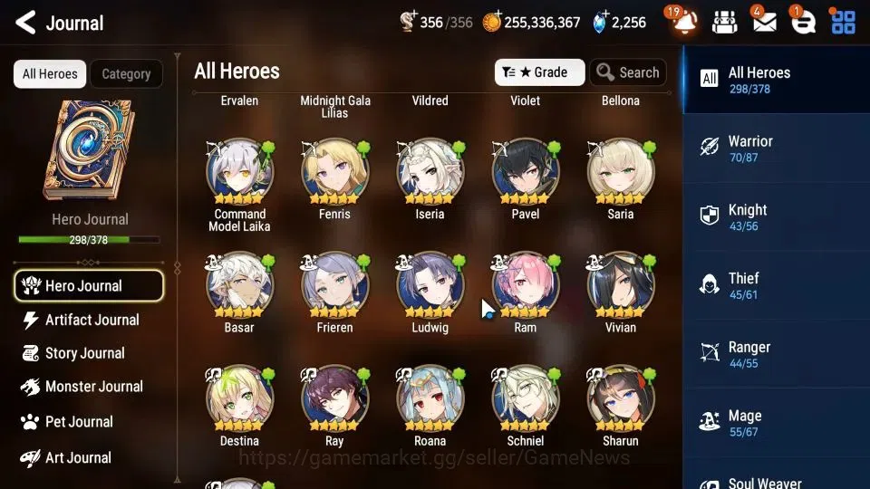 Epic Seven Accounts ASIA Verif|33 ML(Salome,E Ilynav,A Tywin,Etc)+(Ful image 17