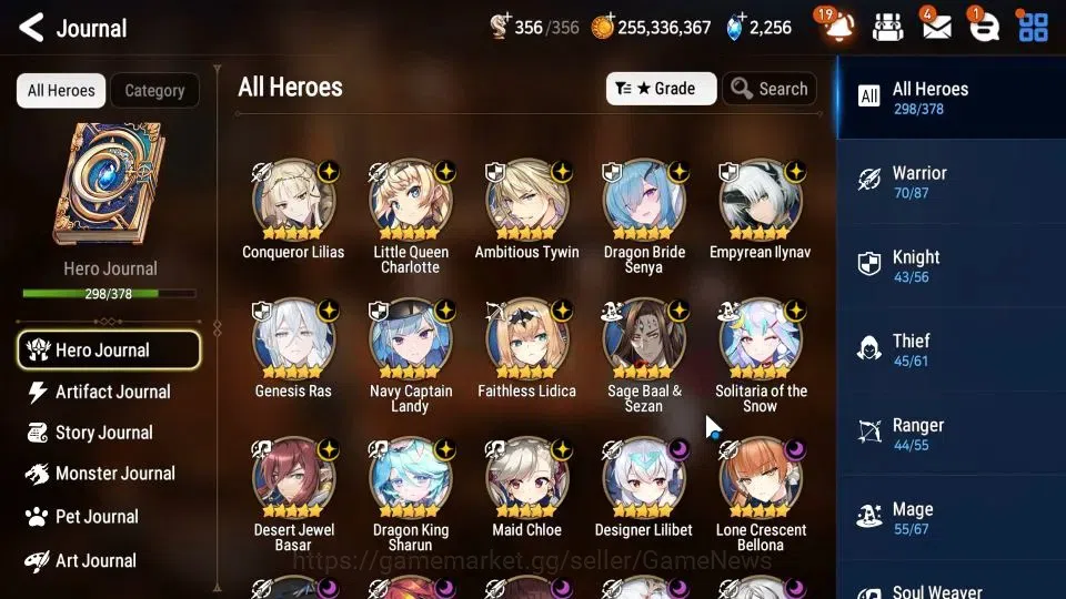 Epic Seven Accounts ASIA Verif|33 ML(Salome,E Ilynav,A Tywin,Etc)+(Ful image 8
