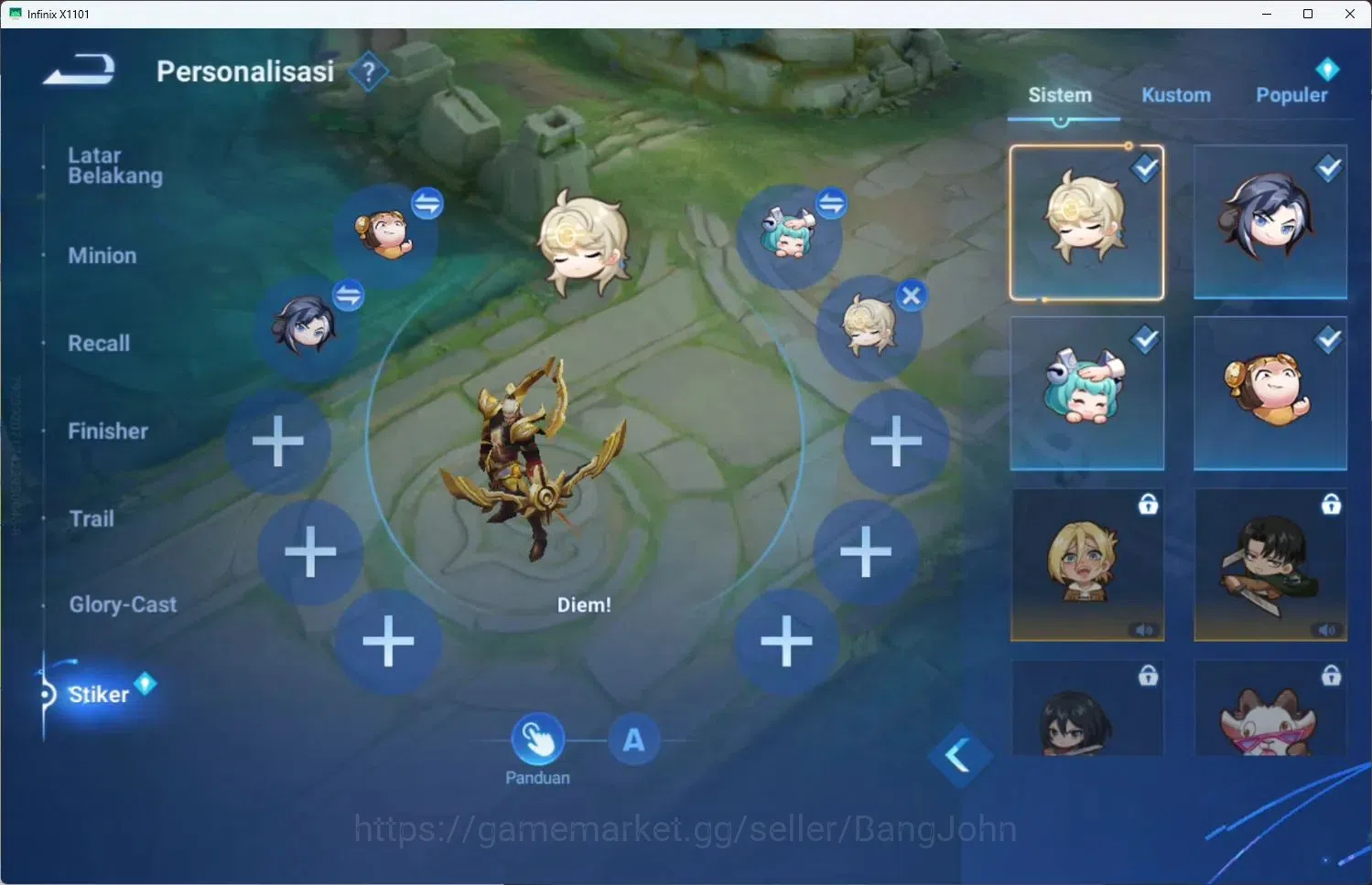 Honor of Kings Accounts Global | 13H 5S | LGD Di Renjie, Event Di Renjie, image 6