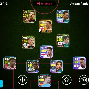 eFootball Accounts Others Mobile|PW 3077|New Jude Bellingham Big T,Show T Lionel Messi+Tsujioka Yuma,Epic WesleySneijder+Ono