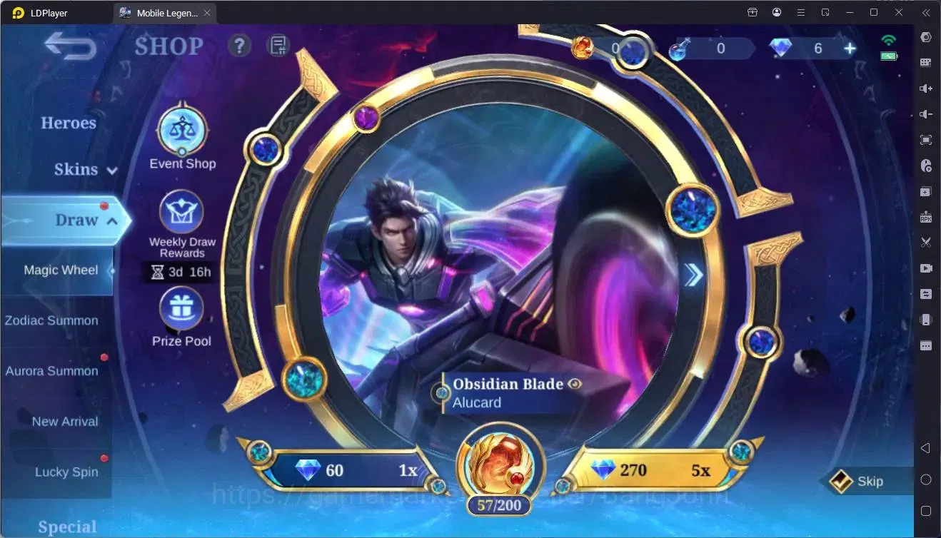 Mobile Legends: Bang Bang Accounts GlobalHero 132|Skin 575|Mega|Legend Franco,Lunox|S image 10