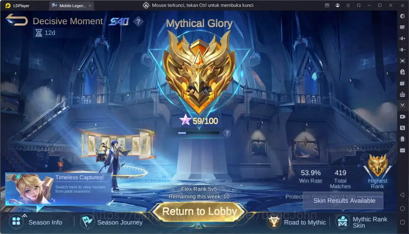 Mobile Legends: Bang Bang Accounts GlobalHero 132|Skin 575|Mega|Legend Franco,Lunox|S image 11