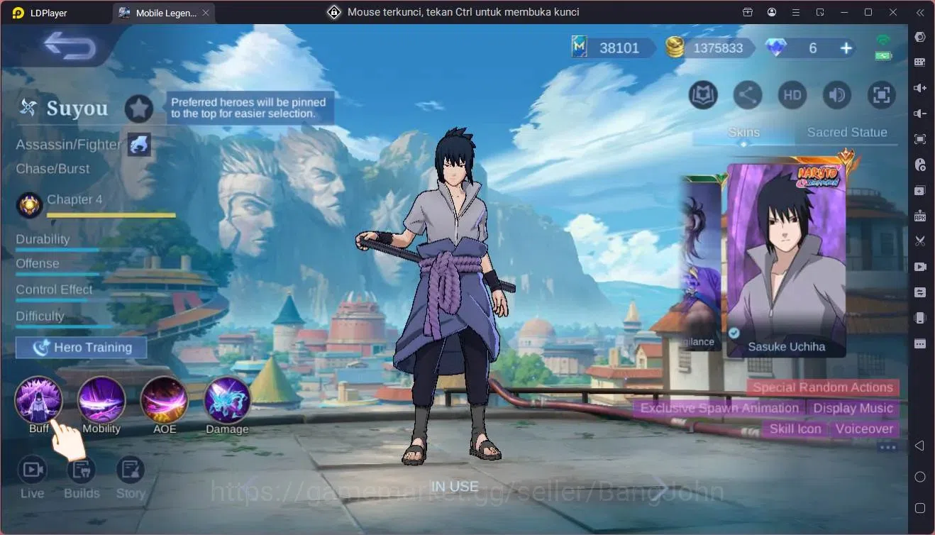 Mobile Legends: Bang Bang Accounts GlobalHero 132|Skin 575|Mega|Legend Franco,Lunox|S image 3