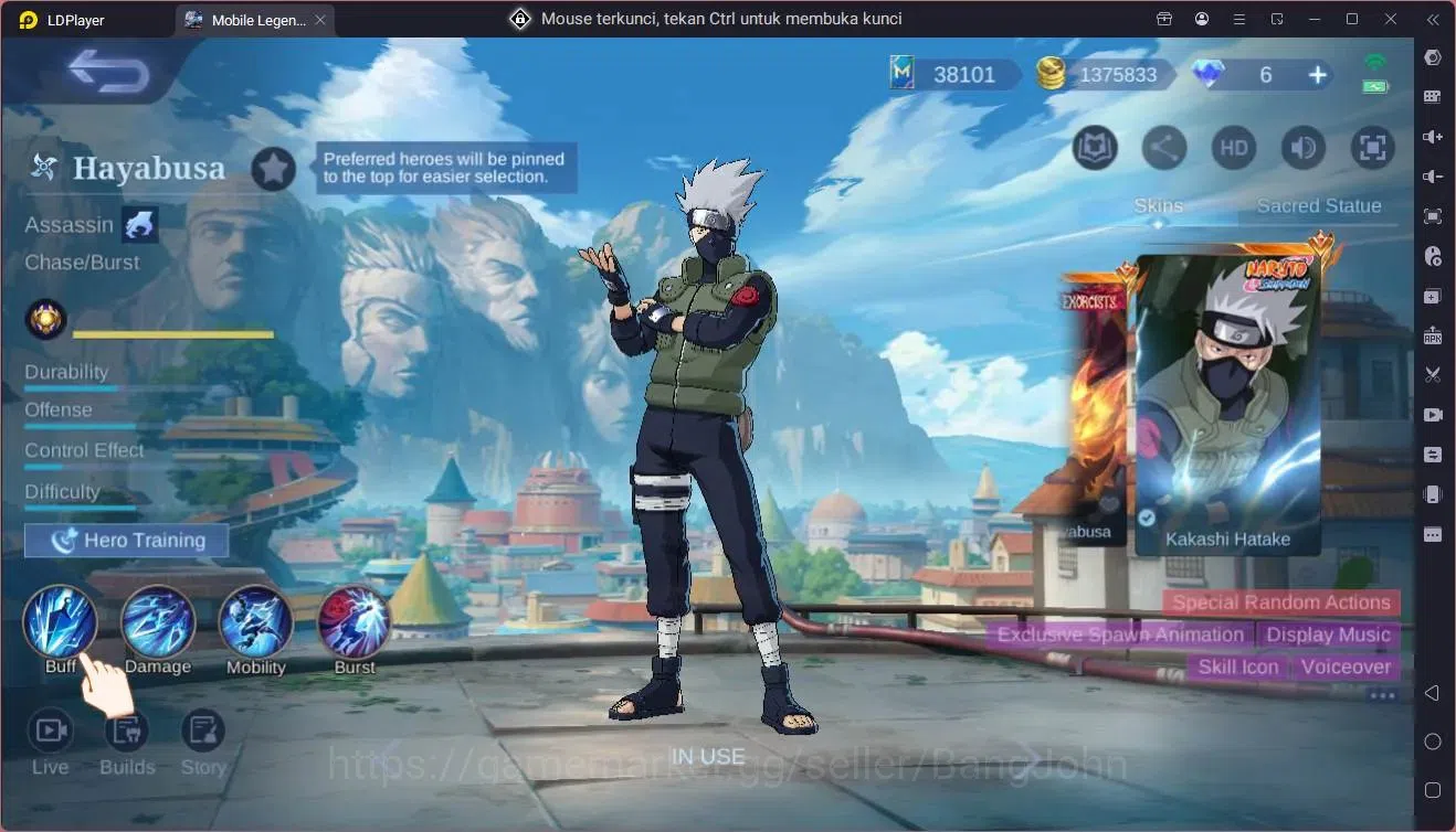 Mobile Legends: Bang Bang Accounts GlobalHero 132|Skin 575|Mega|Legend Franco,Lunox|S image 4