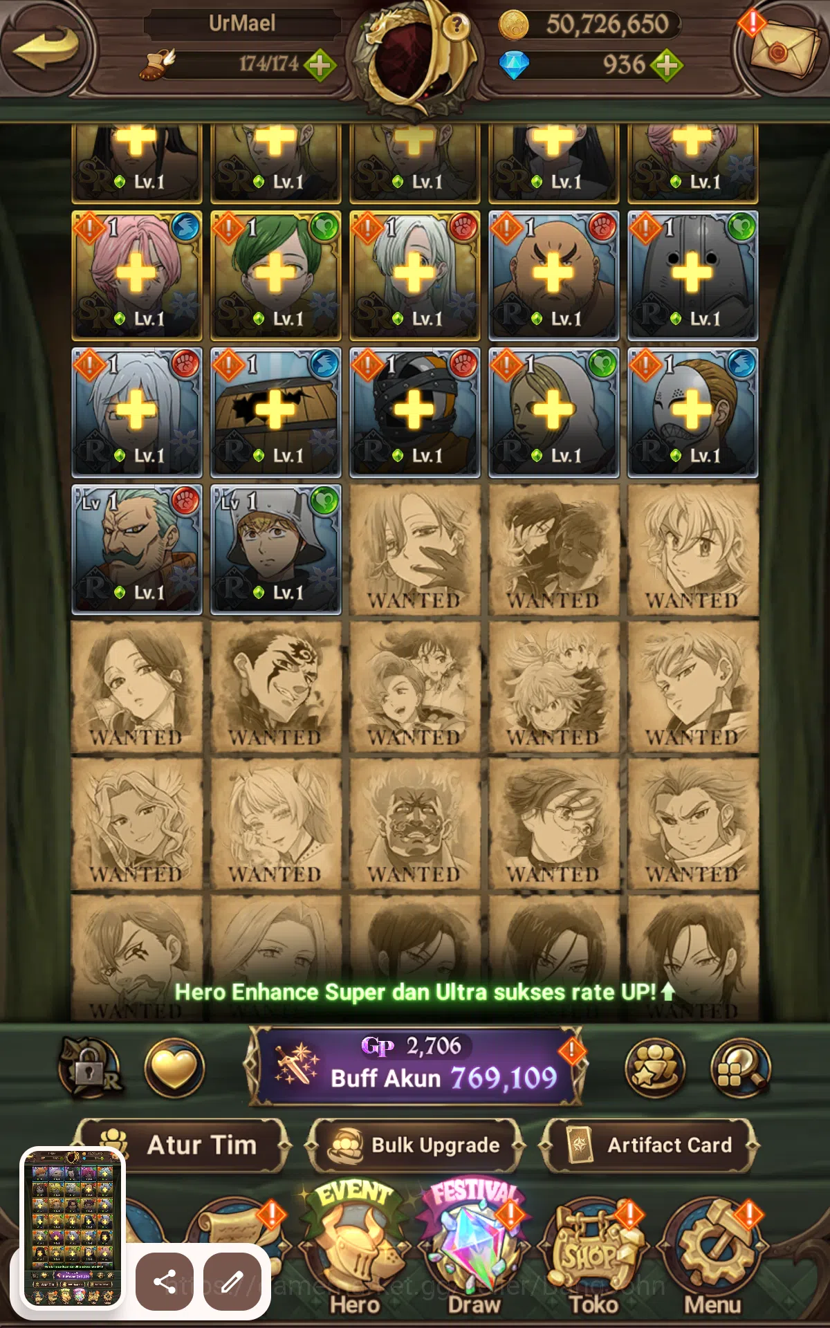 The Seven Deadly Sins: Grand Cross Accounts Global | Starter | DM 926|769K CC|UR Thonar,Nanash image 8
