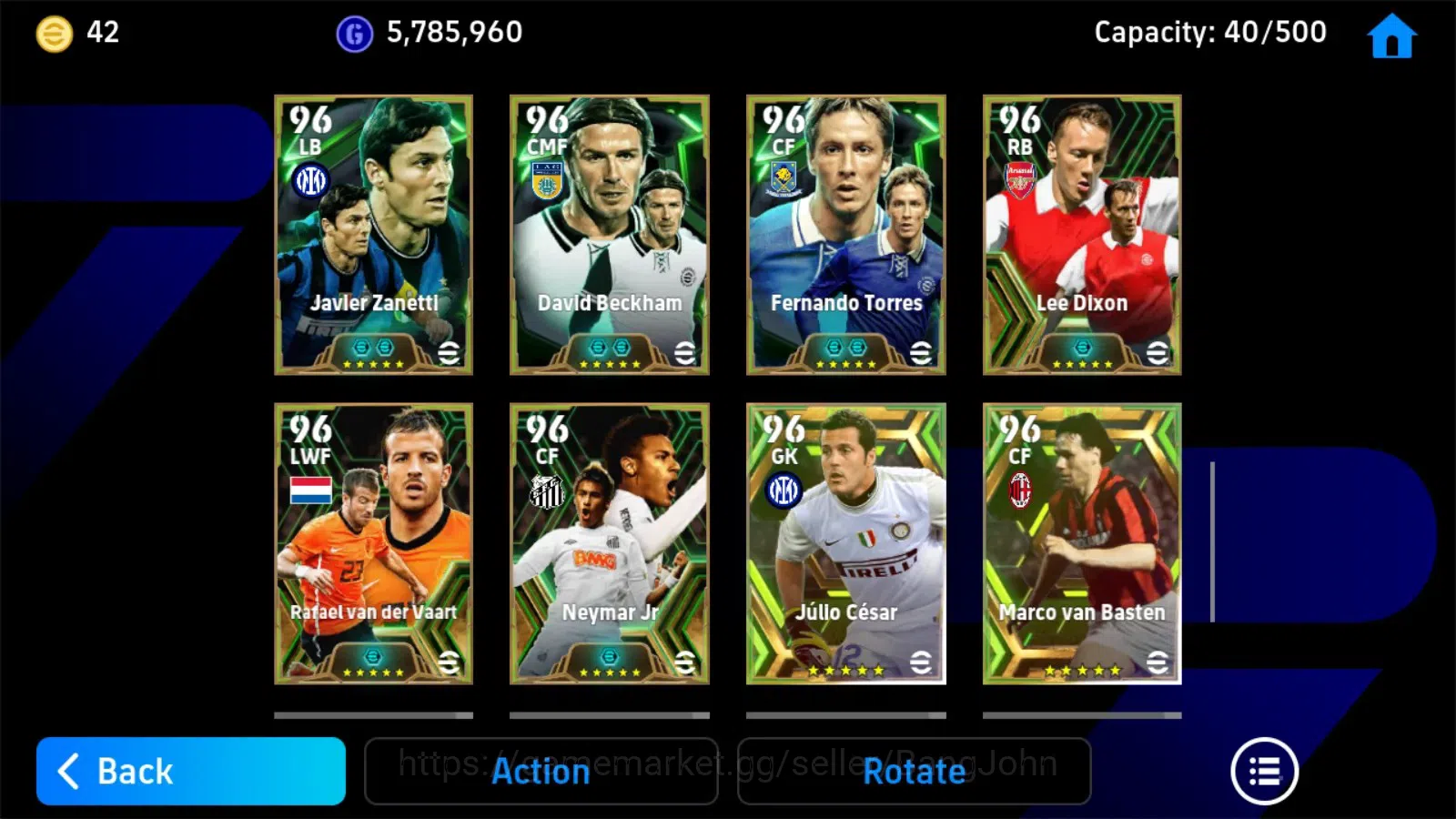 eFootball Accounts Mobile|PW 3194|Epic Kahn,Guardiola,Villa,Drogba,Ha image 2