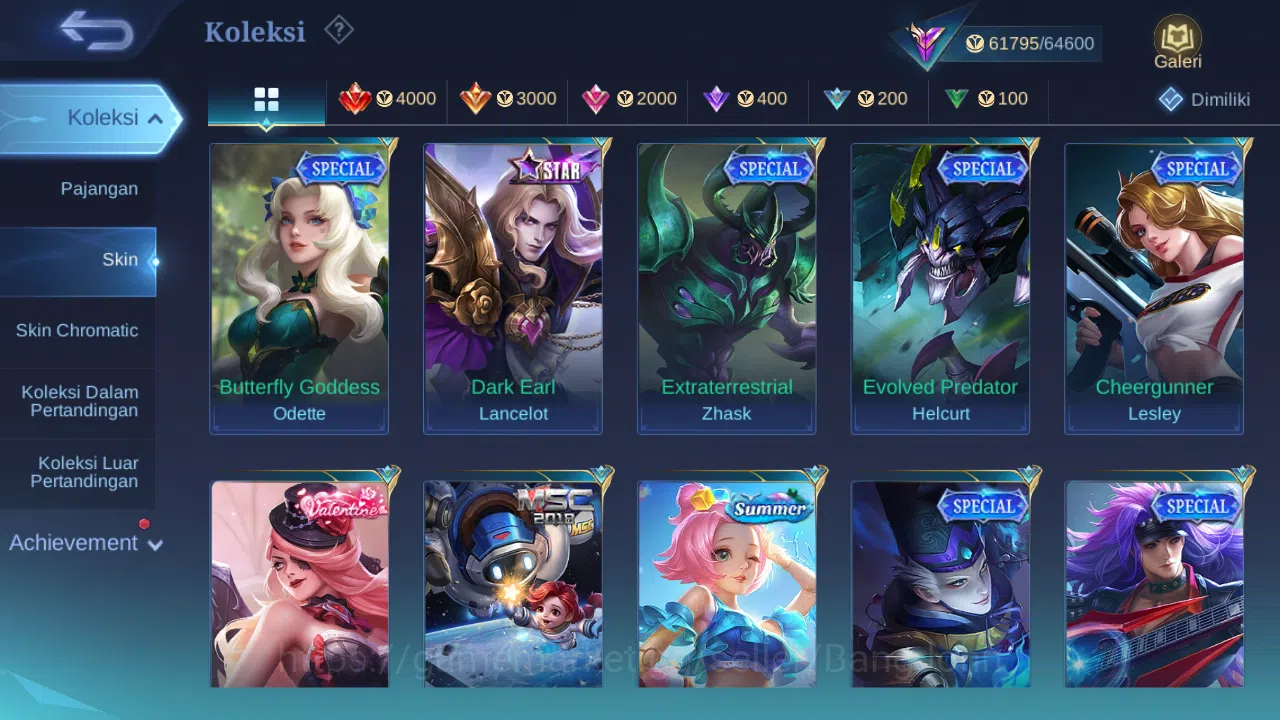 Mobile Legends: Bang Bang Accounts Hero 132 Skin 272 | KOF Karina | Transformers Roge image 8