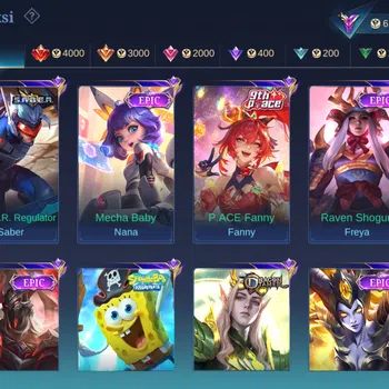 Mobile Legends: Bang Bang Collector Hero 132 Skin 272 | KOF Karina | Transformers Roge image 1