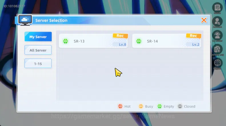 Kuroko's Basketball Street Rivals Accounts SEA SV014|Fresh Starter Lv2|Miracle Tetsuya + 3 Other Character + Some Ticket|Ch1 1