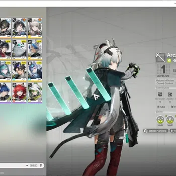 Arknights: Endfield Accounts Asia|Lv 2|2 SSR 1 Limited + 3*6 Weapon)|Arcane|Ardelia+Sign|Male MC|Log Gryphlink|Take