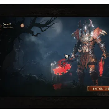 Diablo Immortal Accounts Others SEA - Izual|CS ON|Lv60(600)|Barbarian|CR 35k|Reso 390|Paragon Maledictor|Inferno II|Hell Lv