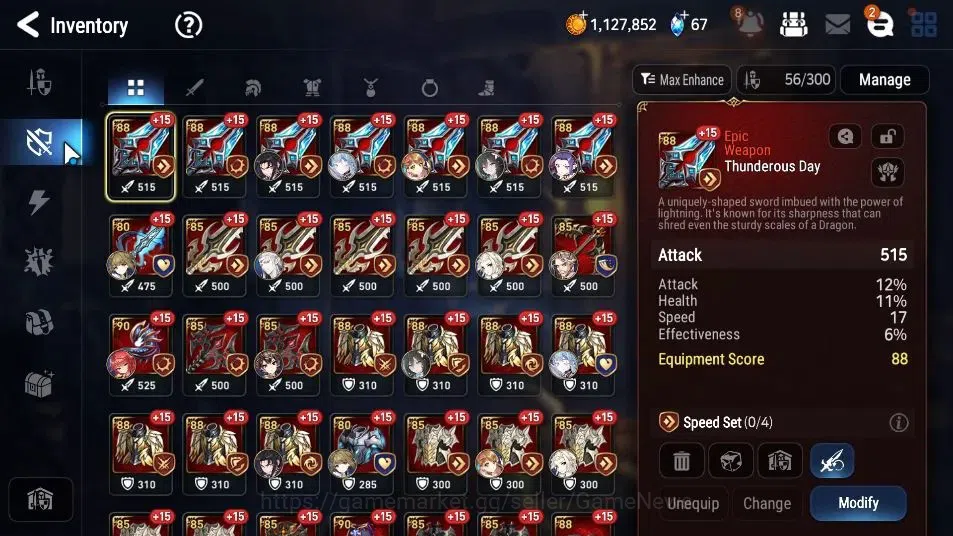 Epic Seven Accounts GLOBAL Unverif|New Era|7 ML(Rhianna&Luciella,A Vil image 12