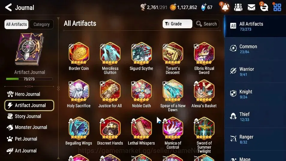 Epic Seven Accounts GLOBAL Unverif|New Era|7 ML(Rhianna&Luciella,A Vil image 9