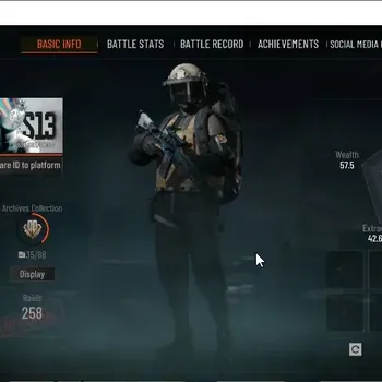 Arena Breakout Accounts High Value Mobile|LV 30|SV 25,2M|CV 13,3M| Exclusive BG LR-AR1|P AKM,TB M4A1,CBe FAL,SS MDR,AEX|T7