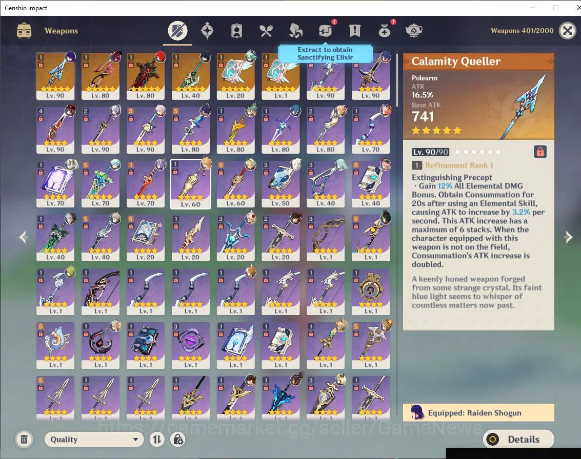 Genshin Impact Accounts ASIA |Free HSR And HI 3| AR56|10 Limited + 6 [5 St image 15