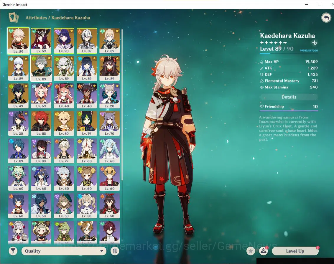 Genshin Impact Accounts ASIA |Free HSR And HI 3| AR56|10 Limited + 6 [5 St image 17
