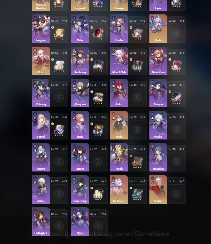 Genshin Impact Accounts ASIA |Free HSR And HI 3| AR56|10 Limited + 6 [5 St image 5
