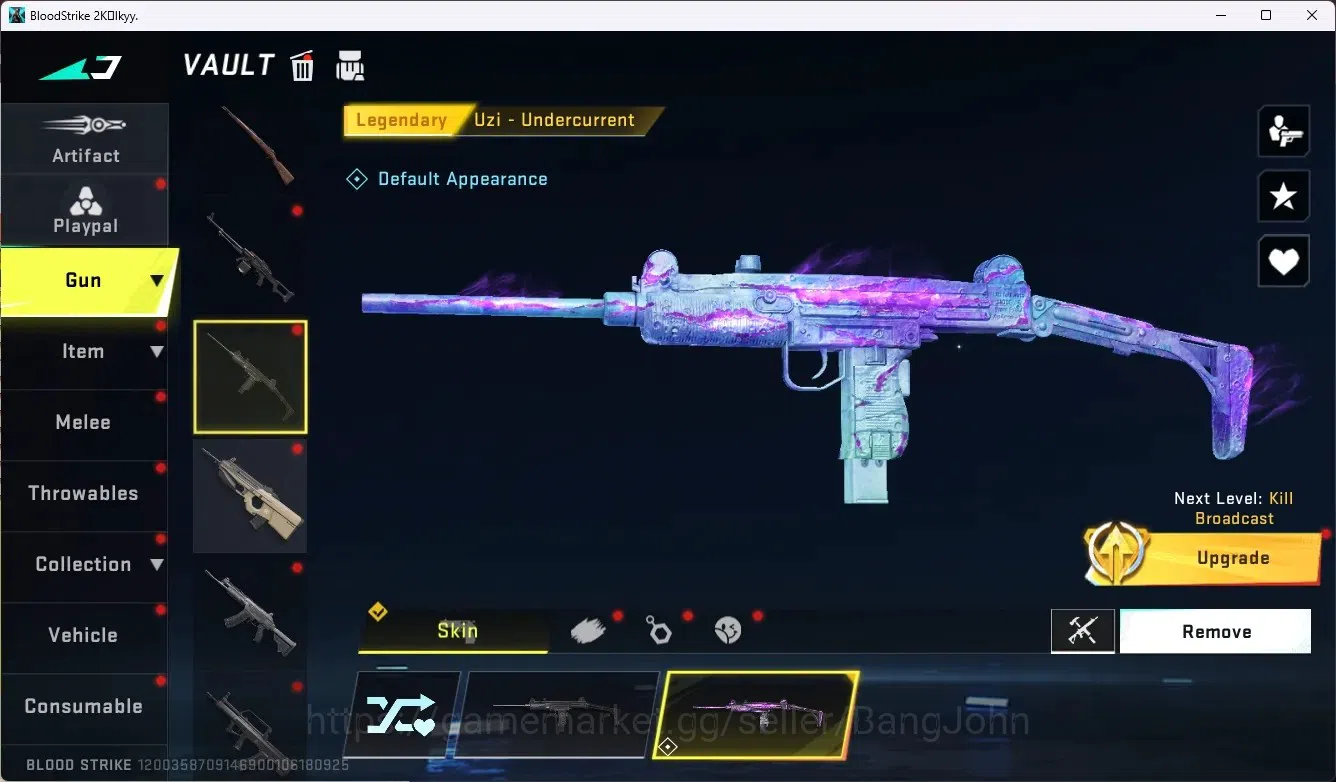 Blood Strike Accounts ASIA|2 TR GUN: MCX,FN2000|3 Ultra Gun: QBZ95,UMP45 image 5