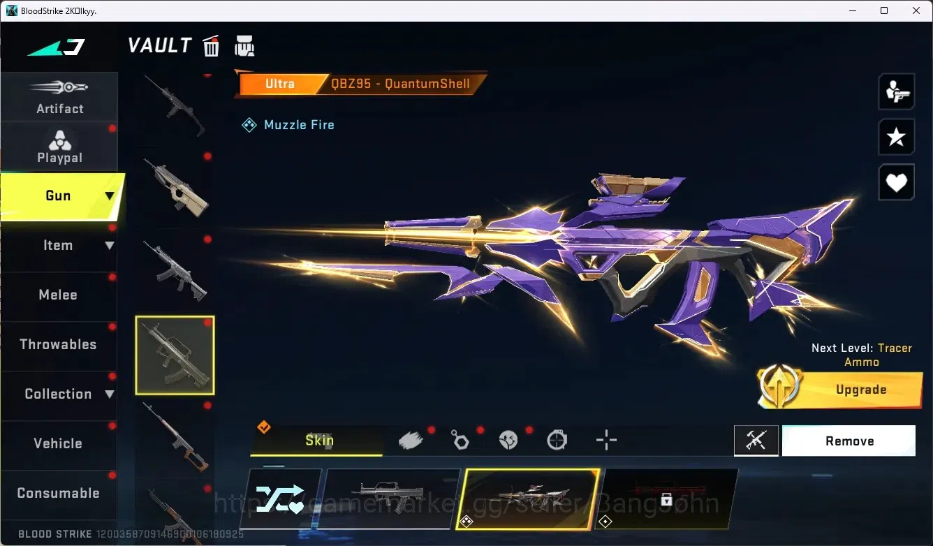 Blood Strike Accounts ASIA|2 TR GUN: MCX,FN2000|3 Ultra Gun: QBZ95,UMP45 image 7